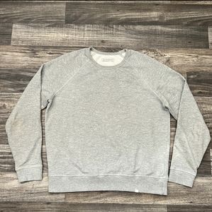 Outerknown Sur Sweatshirt Size: Large. Color: "Grey"